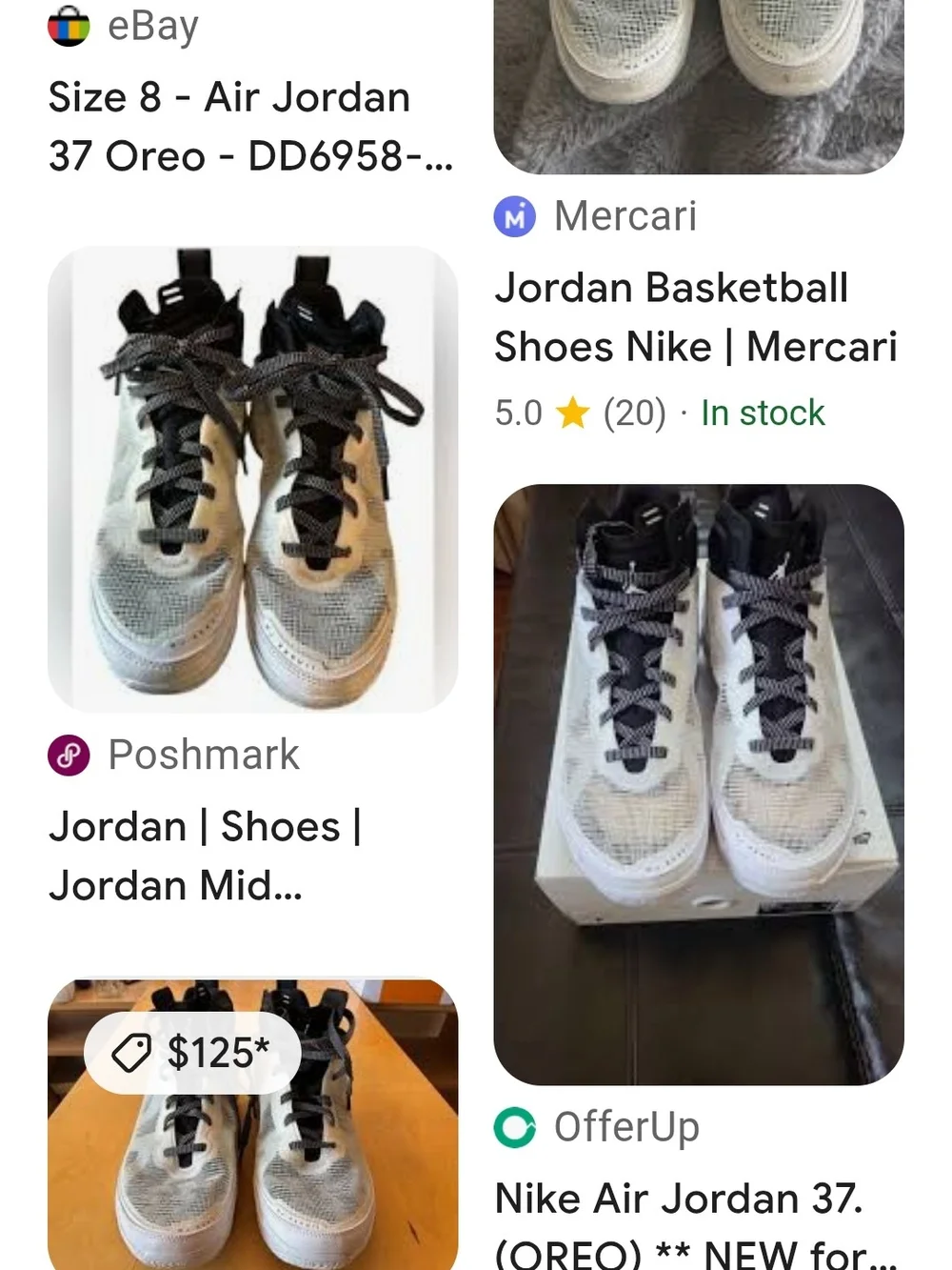 Nike Jordan 37 OREO size 9.5